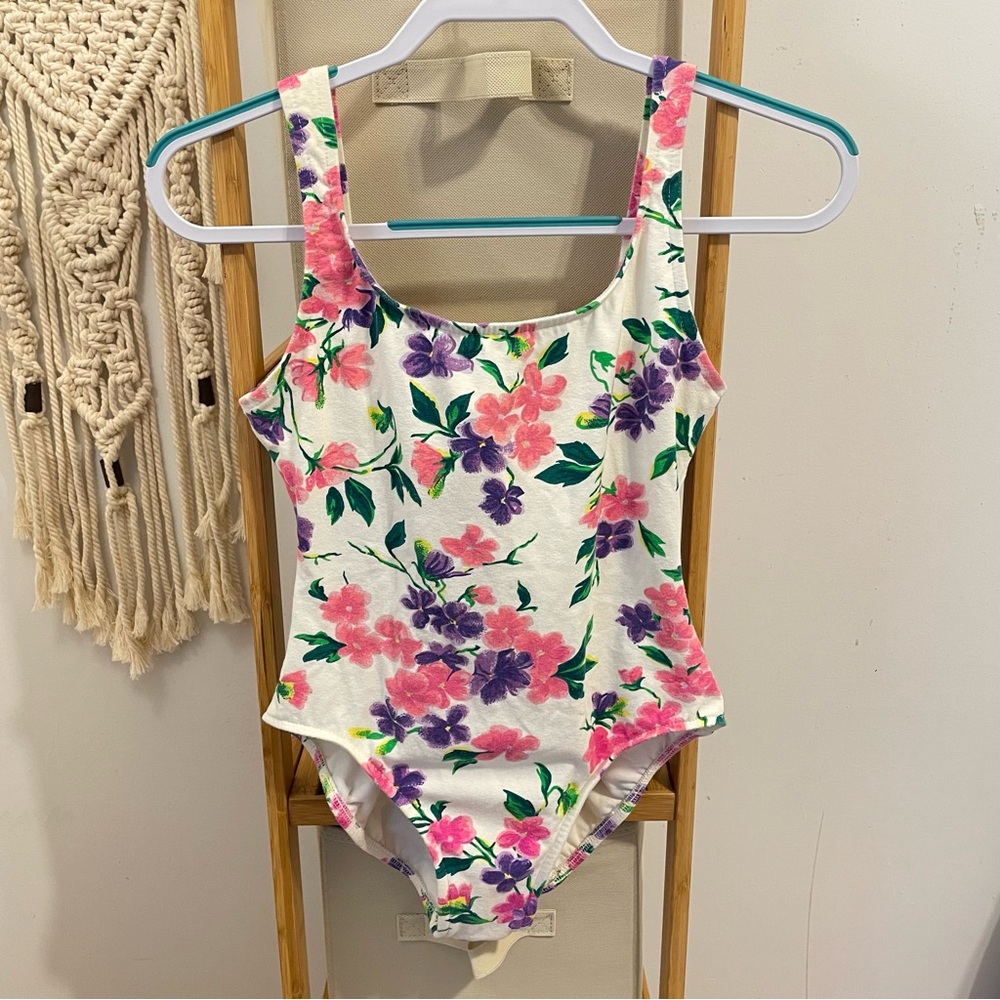 Vintage Floral Swimsuit